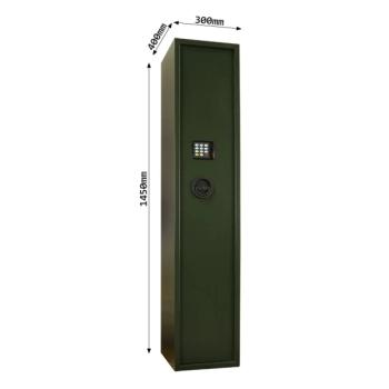 Rottner Munitionsschrank Waffenschrank Guntronic 5 Elektronikschloss grün  T04647